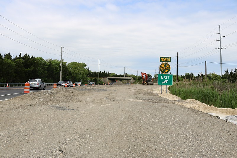 The project is part of a reconstruction plan to improve Sea Isle Boulevard.