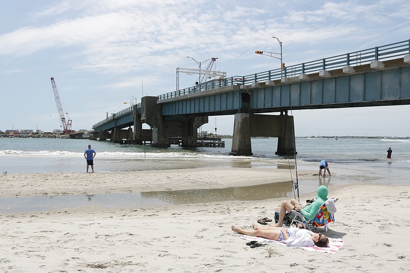 The Townsends Inlet Bridge has been closed since September for a major reconstruction project.