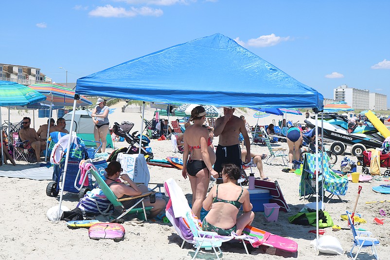 Beach replenishment is a centerpiece of Sea Isle City's capital improvement program this year.