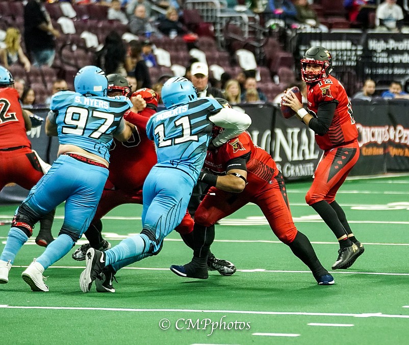 Blackjacks quarterback Randy Hippeard will be looking to crank up the passing game. (Courtesy of Atlantic City Blackjacks Facebook page)