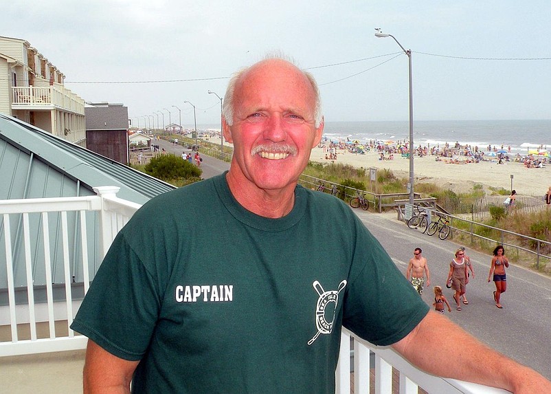 Sea Isle City Beach Patrol Chief Renny Steele and the Captain Bill Gallagher Island Run will both celebrate their 50th anniversary in 2020.. (Photo Courtesy SICBP) 