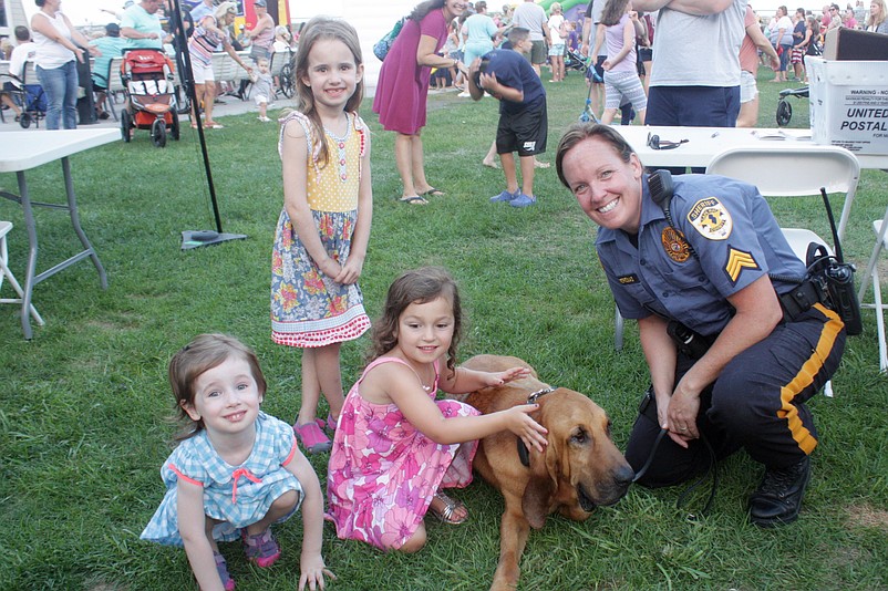 Representatives from municipal and county law enforcement agencies – including the Cape May County Sheriff’s Department – will participate in Sea Isle City’s National Night Out. (Photo courtesy of Sea Isle City)