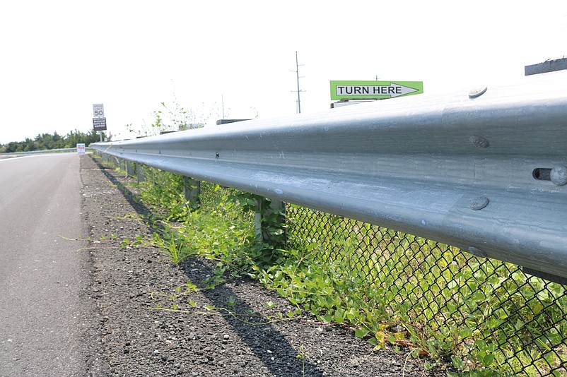 Breaches in some mesh fencing needs to be repairs along Sea Isle Boulevard.