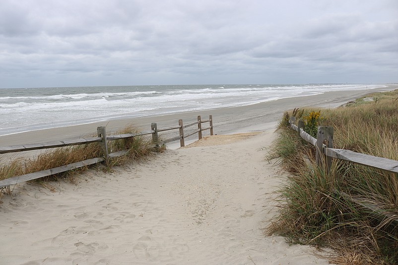 The beach off John F. Kennedy Boulevard may be one of the areas that is widened.