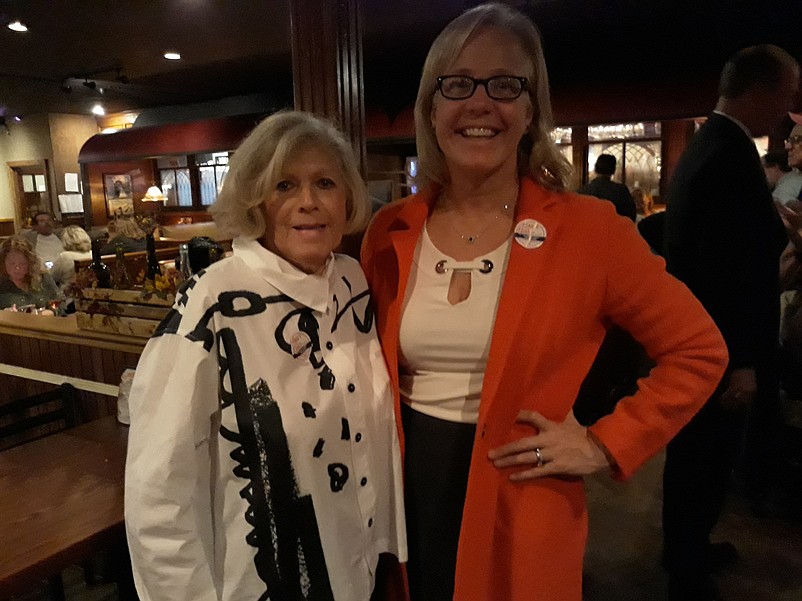 Democratic freeholder candidates Joyce Gould, left, and Elizabeth Casey say they faced an uphill fight against Cape May County's Republican machine.