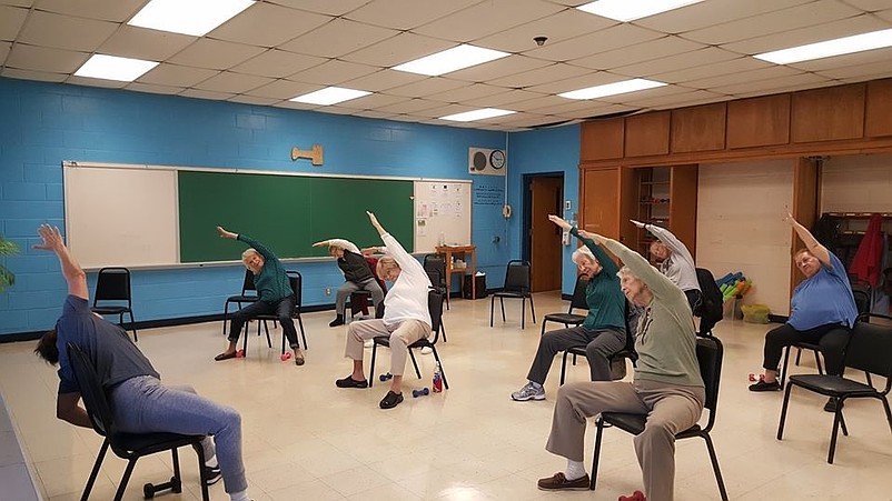 Sit-Fit Seniors is a popular class to keep in shape. (Photo courtesy Sea Isle Recreation Facebook page)