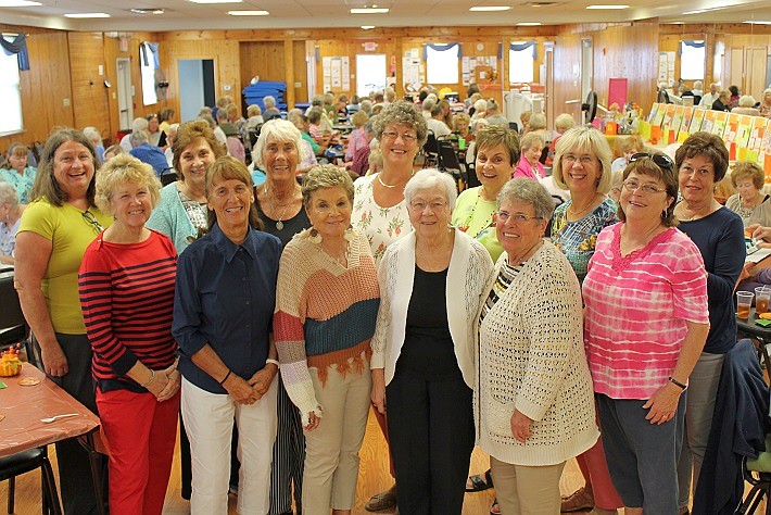  Shown during their annual Card Party / Game Day Fundraiser in September are Sea Isle City Women’s Civic Club’s Event Committee members (front, from left) Michele Ciuro, Dody Walker, Joan Kellett, Trustee Gladys Anderson, Dee Meyers, Cheryl Stark; (back, from left) Treasurer / Event Chairperson Linda Lamb, President Lyn Long, Peggy Wills, Barbara Robinson, Carol Rominiecki, Martha Leva and Pat Long. Proceeds from the event benefit charitable organizations in Cape May County.