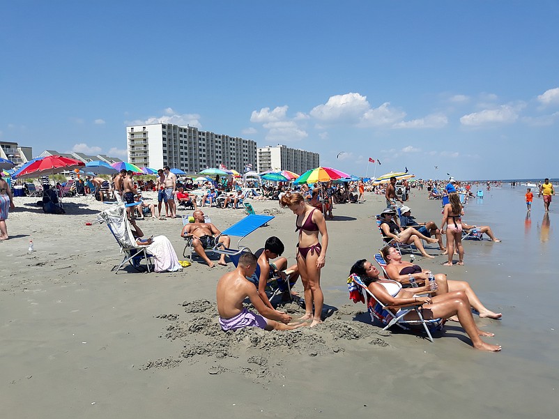 Sea Isle hopes to have crowded beaches again, like here in 2019, when the summer season gets underway this year.