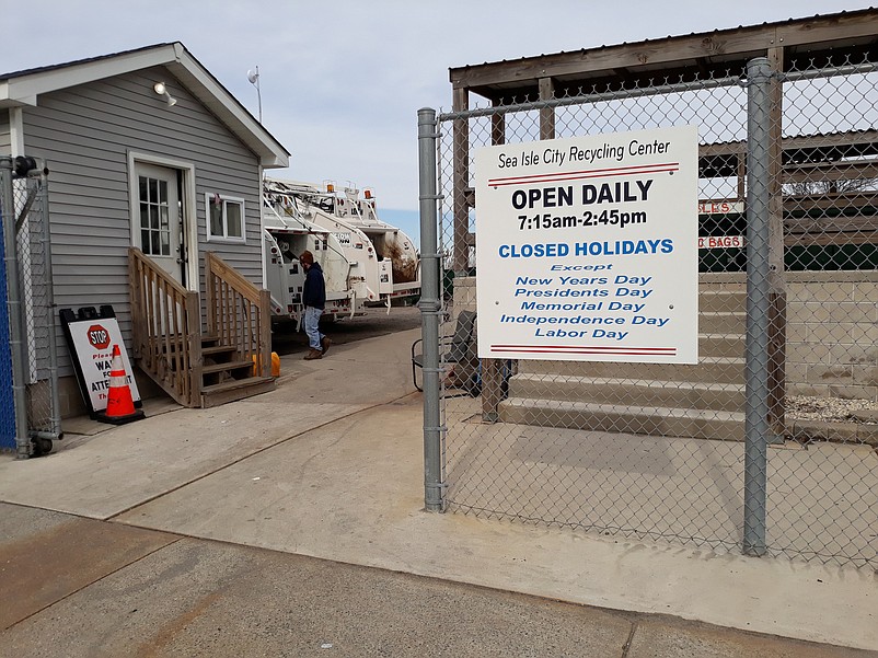 The Trash and Recycling Center will be closed on Dr. Martin Luther King Jr. Day.