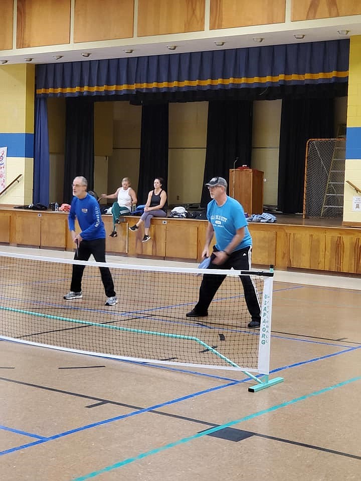 Pickleball inside is the main addition to the lineup of activities offseason. (Photo courtesy Sea Isle City Recreation Office Facebook page)