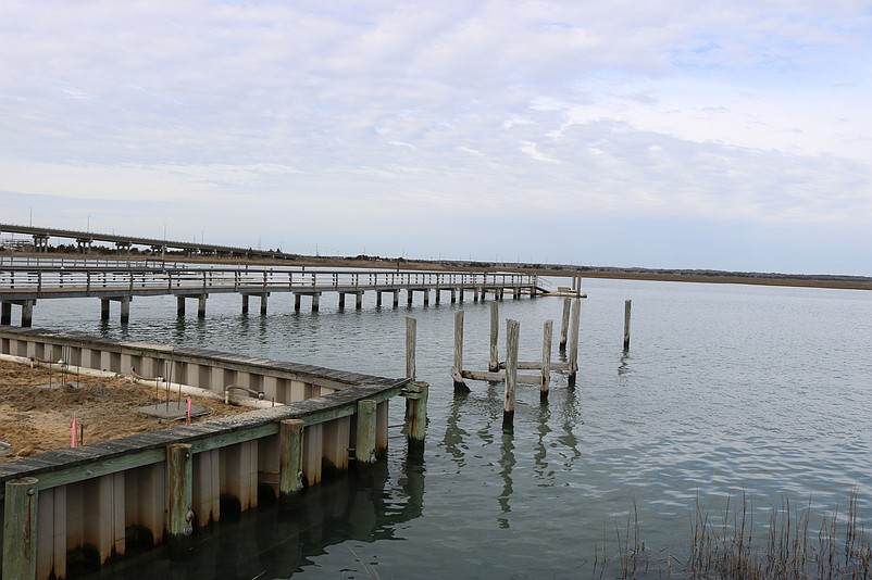 The bayfront area off 38th Street is another one of the waterways that will be dredged.