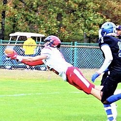 Ocean City High School senior Brian Beckmann has been working out in anticipation of his freshman year playing football at Widener University. (Photo credit: OCHS Football)