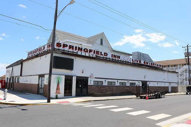 Now closed, the old Springfield Inn awaits demolition to make room for redevelopment.