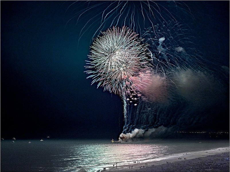 Fireworks will light up the sky over Sea Isle City for the Fourth of July celebration. (Photo courtesy of Flickr)