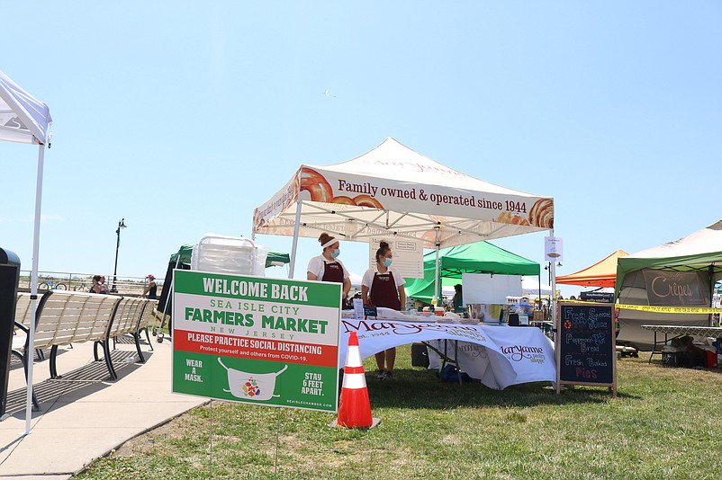 Now that it has returned for the summer, the farmers markets will run every Tuesday through Sept. 1 at Excursion Park.