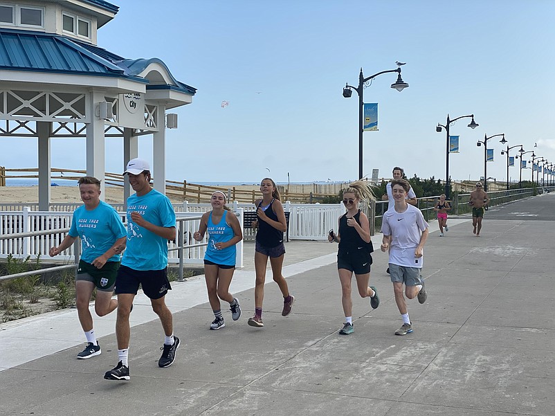 Some of the dozen or so runners who showed up at the originally scheduled time to stage their own version of the event, which would’ve celebrated its 50th anniversary had COVID-19 not intervened.