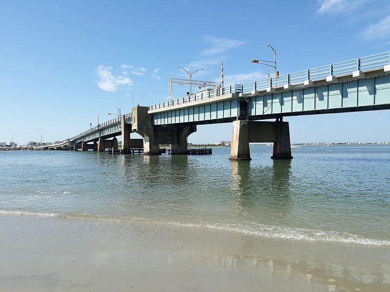 The Townsends Inlet Bridge connects Sea Isle City and Avalon.