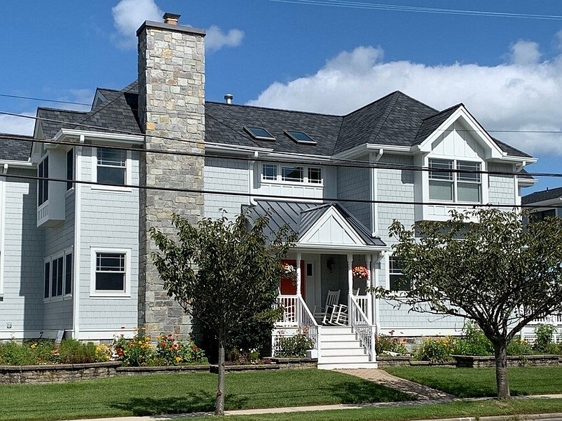 The Shankweiler home at 4711 Central Ave. is one of the winning homes. (Photo courtesy the Shankweiler family)