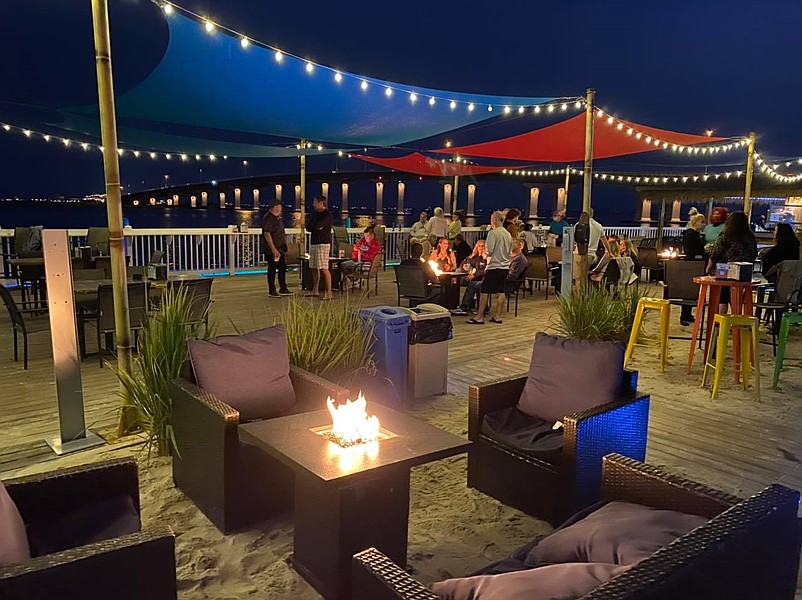 The Point outdoor bar in Somers Point will serve as a model for the Sea Isle project. (Photo Courtesy of The Point Facebook page)