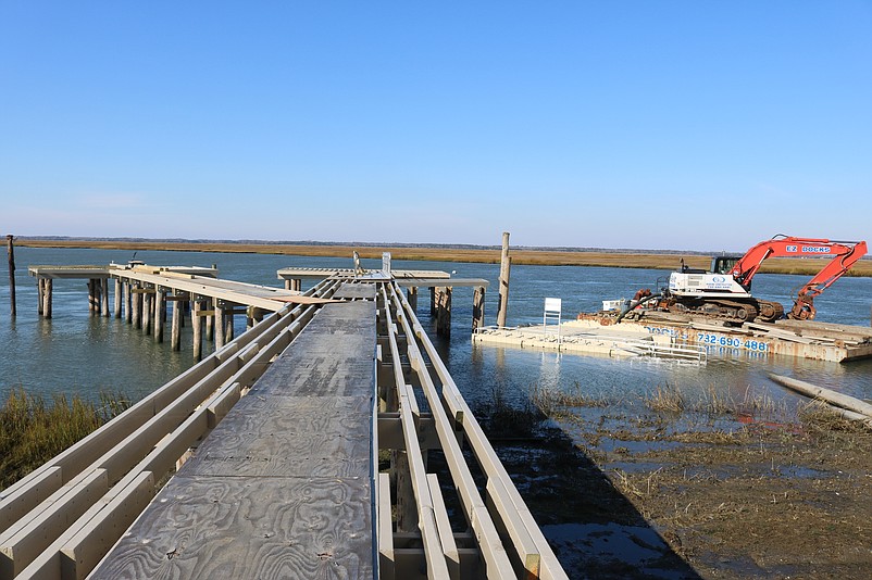 The Boardwalk-style structure will feature a fishing pier and kayak launch site.