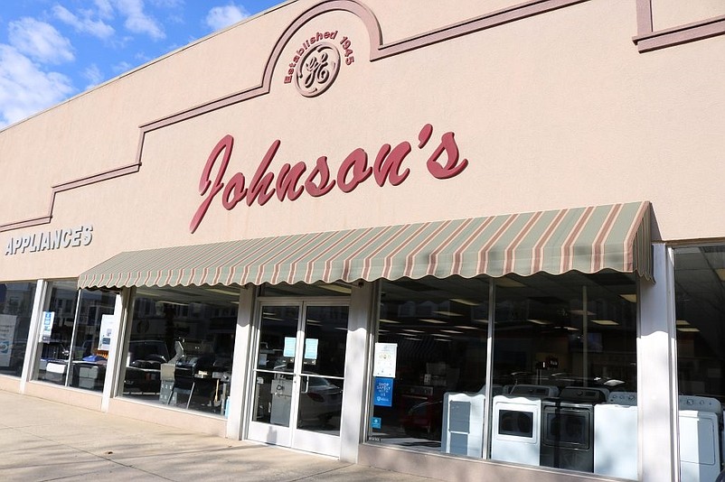 Johnson's Appliances store at 930 Asbury Avenue in Ocean City