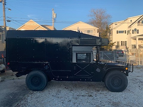 This is one of two Humvees the Sea Isle City Police Department received in 2020 for high water rescues. (Photo courtesy Police Chief Tom McQuillen)