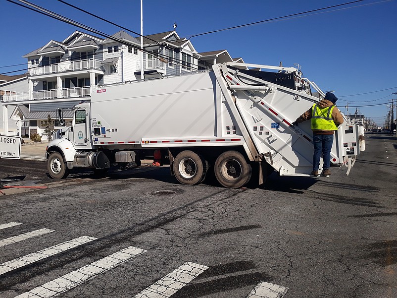 Homeowners should place their bulk trash on the curb in front of their house for collection by trash crews.