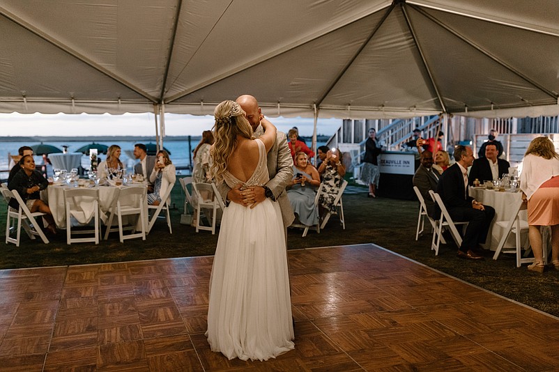 Deauville Inn can accommodate weddings, receptions and dress rehearsals. (Photo courtesy Brooke Reid @brookereidphoto)