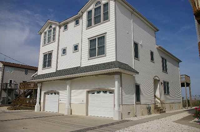 A homeowner at this duplex at 7004 Central Ave. will install an elevator for his wife who needs it to go up the three floors.