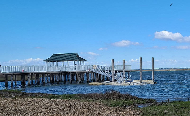 Sea Isle City fishing pier and kayak launch site. (Courtesy of Sea Isle City)