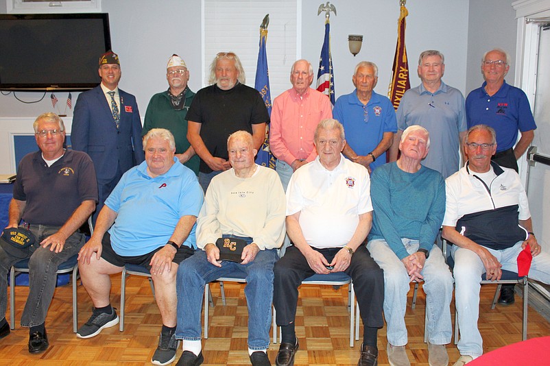 Sea Isle City VFW Post 1963 swears in its officers for 2021.