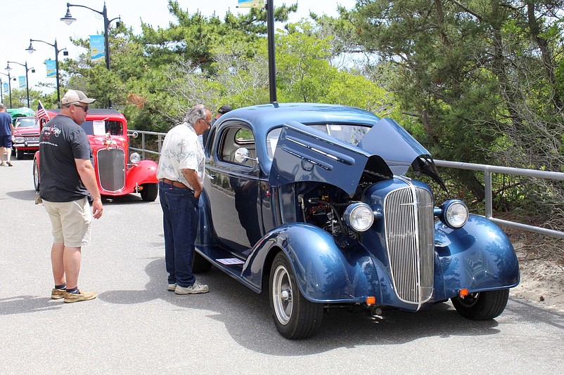 The antique auto show on the Promenade continues to be one of the main attractions of the festival.