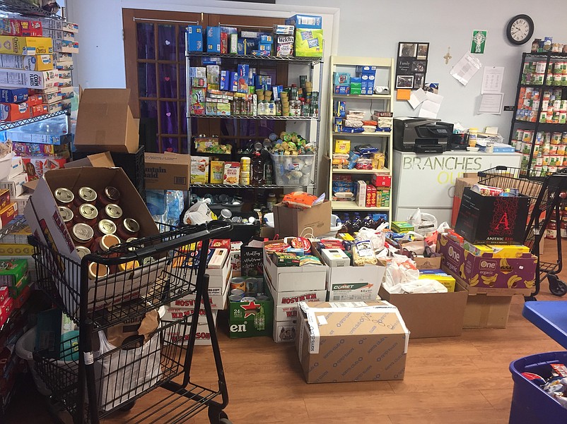 The Women's Civic Club helps provide funds to keep organizations stocked with food for those in need. (Photo courtesy of Branches in Rio Grande)