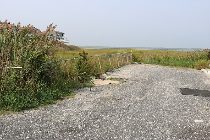 The deteriorating street end and a bulkhead on the bay side of 75th Street will be rebuilt as part the road's reconstruction.