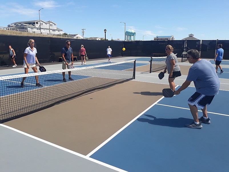 The seven new courts on 42nd Place are heavily used in a town that has embraced pickleball.