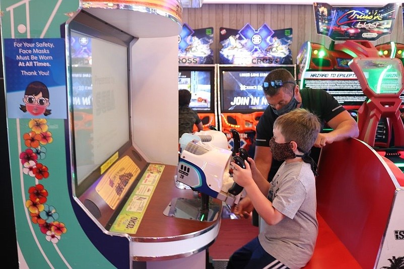 Jilly's Arcade will provide two hours of free play time for the Ocean City Intermediate School students.