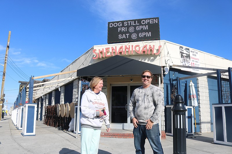 Kathy Larkin, manager of O'Donnell's Pour House restaurant and the Ocean Drive bar, and Shenanigans owner Bill Young both believe the holiday weekend will be busy in Sea Isle City.