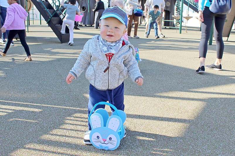 Children up to age 11 can enjoy egg hunts and meet the Easter Bunny during Sea Isle City’s Easter Program at Dealy Field on Wednesday, April 6. (Photo courtesy of Sea Isle City)