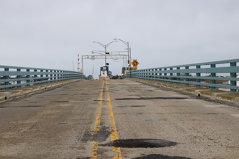 A refurbishing project for the bridge's deteriorated concrete deck will fix the potholes.