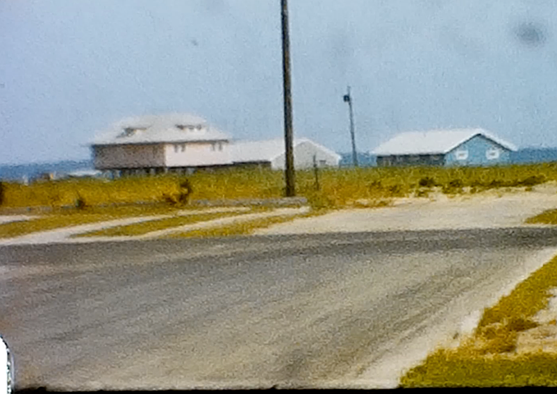 Here is a vintage screen grab of 57th Street and Central Avenue looking toward the bay.