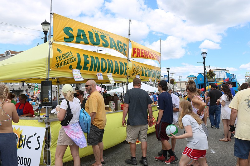 The food court will feature plenty for festival goers to choose from.