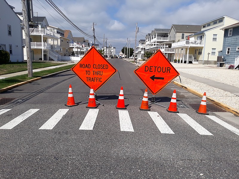 Motorists should be aware of road closures and detours during paving.