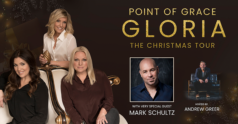 Point of Grace will perform a holiday concert along with special guest Mark Schultz. (Photo courtesy of Ocean City Tabernacle)