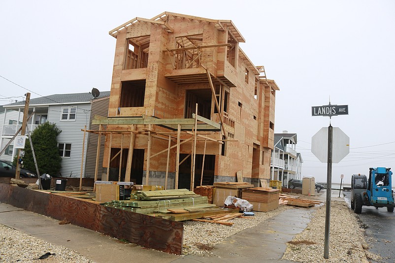 New home construction has helped to boost Sea Isle's tax base.