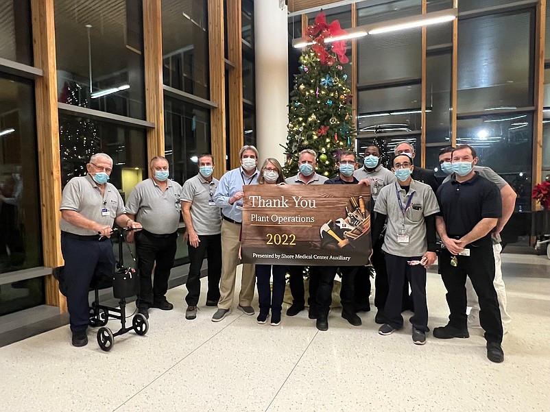 The Tree of Lights ceremony gives families a way to honor and remember relatives and friends. (Photo courtesy of Shore Medical Center)