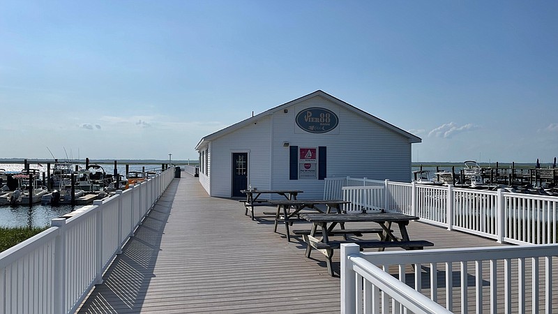 Pier 88 Marina's store offers the opportunity to add a restaurant or apartments on the second floor.