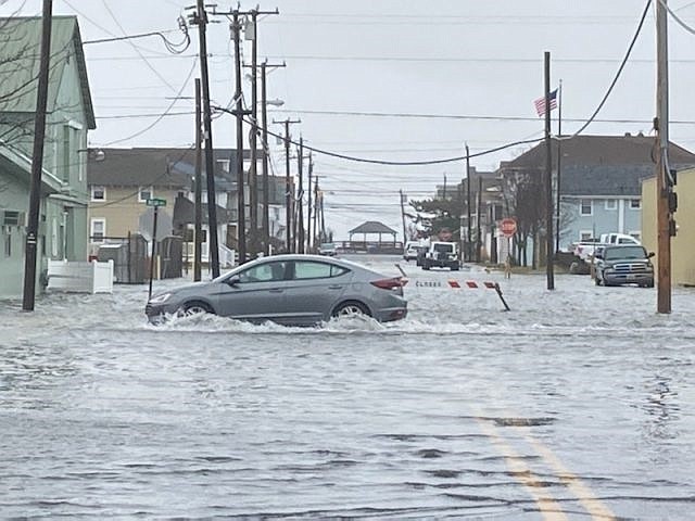 West Avenue in Ocean City has its share of flooding.