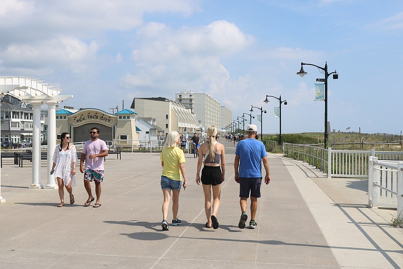 The Promenade is a popular spot for residents and visitors to go for a walk.