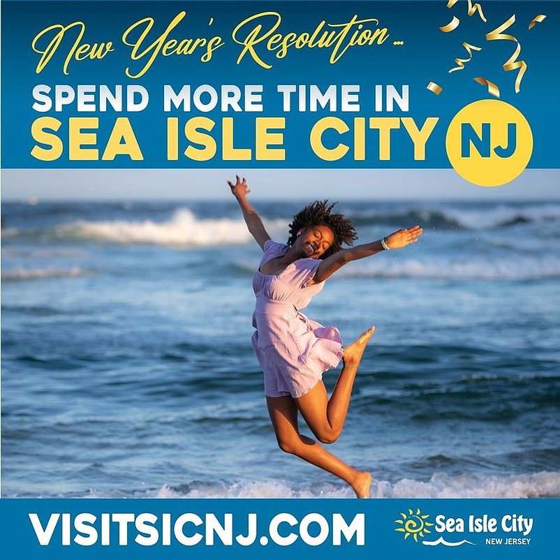 The marketing campaign invites visitors to "Spend More Time in Sea Isle City." (Courtesy of Sea Isle City)