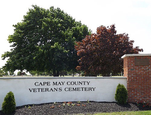 Improvements will include landscaping and hardscaping to make the cemetery more aesthetically appealing.  (Photo courtesy of Cape May County)